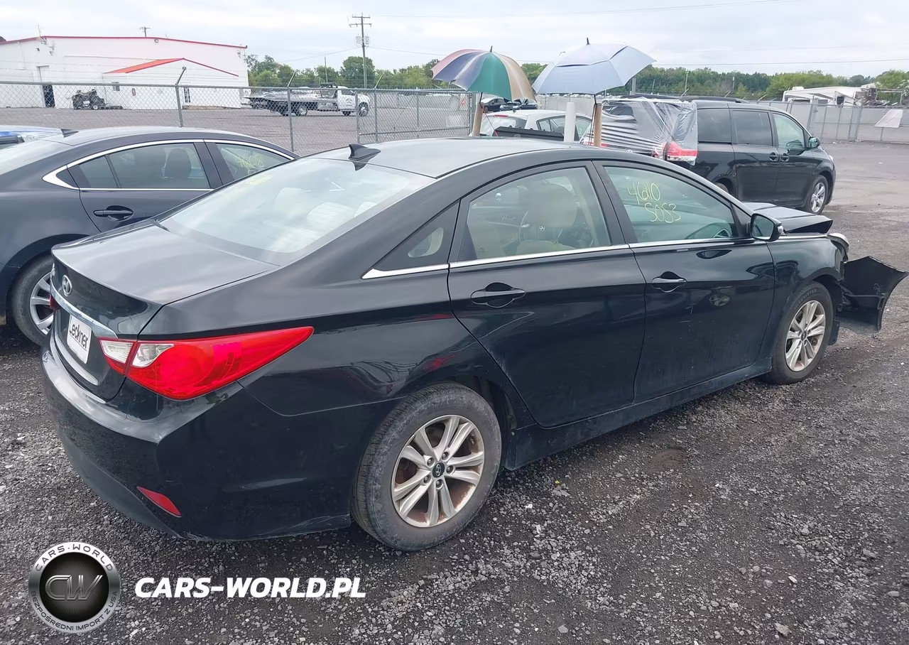 2014 Hyundai Sonata Gls VIN:5NPEB4AC2EH870262 - 4