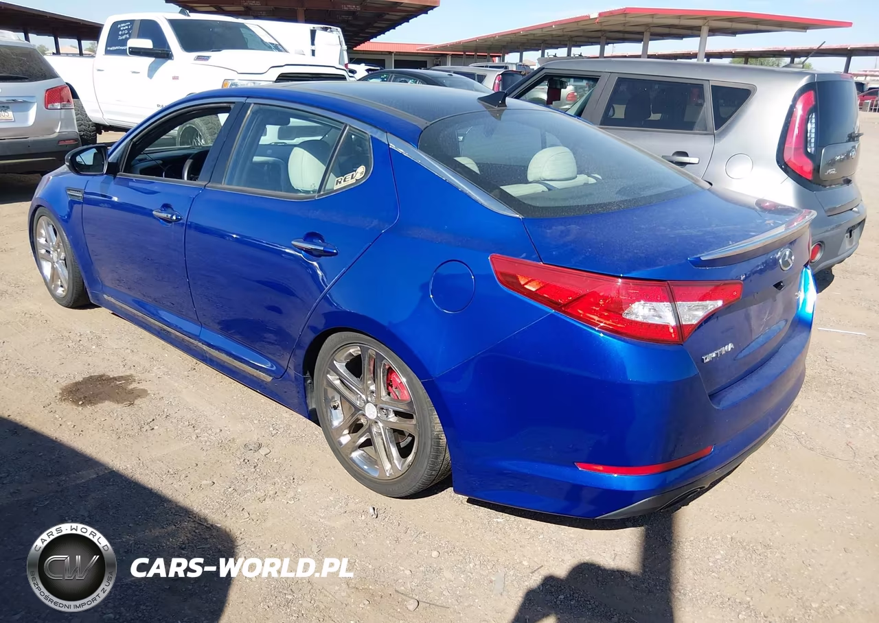 2013 Kia Optima Sx VIN:5XXGR4A66DG132845 - 3