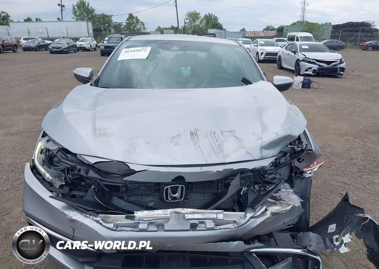 2019 Honda Civic Lx VIN:2HGFC4B69KH307662 - 12
