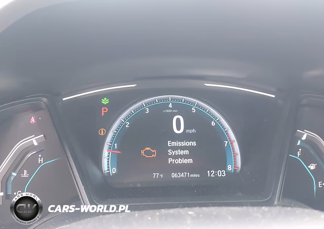 2019 Honda Civic Lx VIN:2HGFC4B69KH307662 - 15