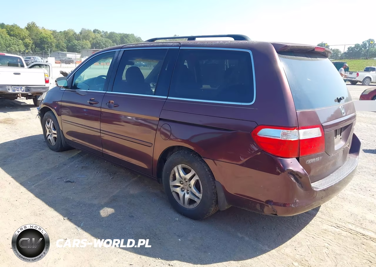 2007 Honda Odyssey Ex-L VIN:5FNRL387X7B401827 - 3
