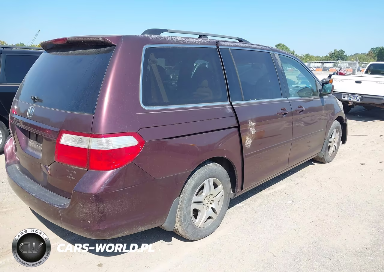 2007 Honda Odyssey Ex-L VIN:5FNRL387X7B401827 - 4