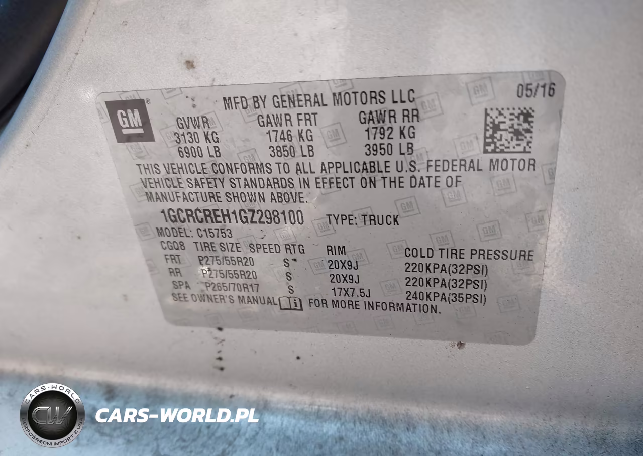 2016 Chevrolet Silverado 1500 1Lt VIN:1GCRCREH1GZ298100 - 9