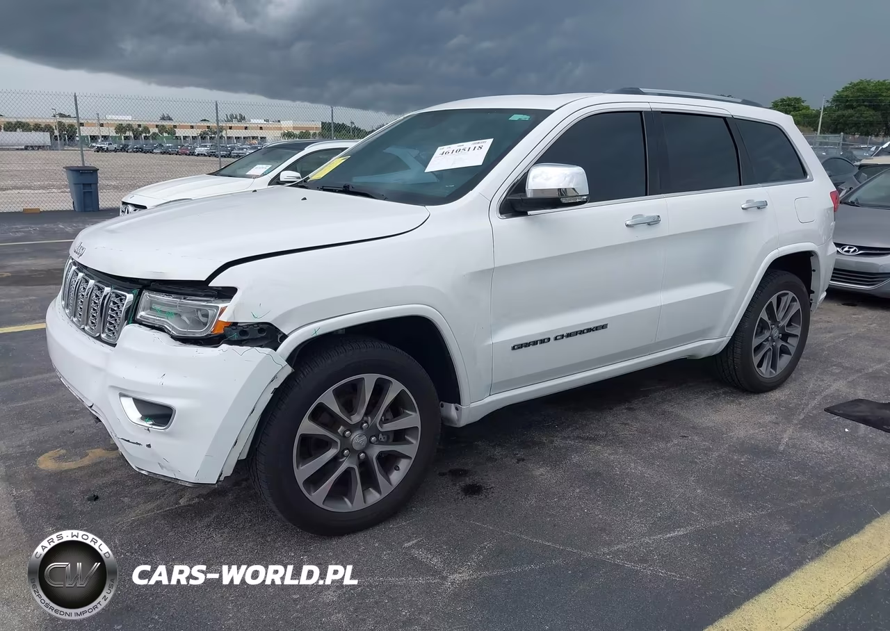2017 Jeep Grand Cherokee Overland 4X4 VIN:1C4RJFCG0HC641739 - 2