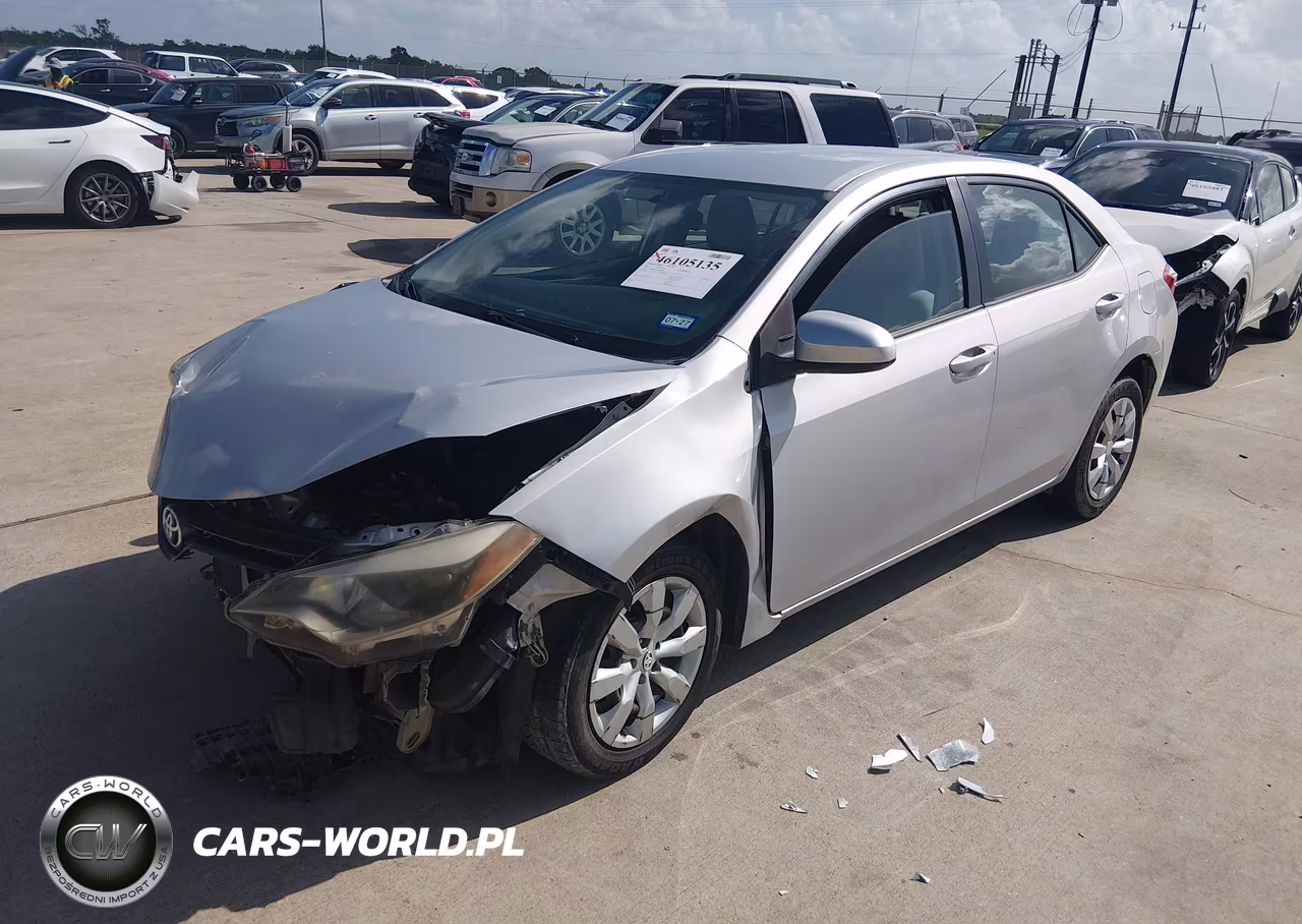 2016 Toyota Corolla Le VIN:2T1BURHE1GC489980 - 2