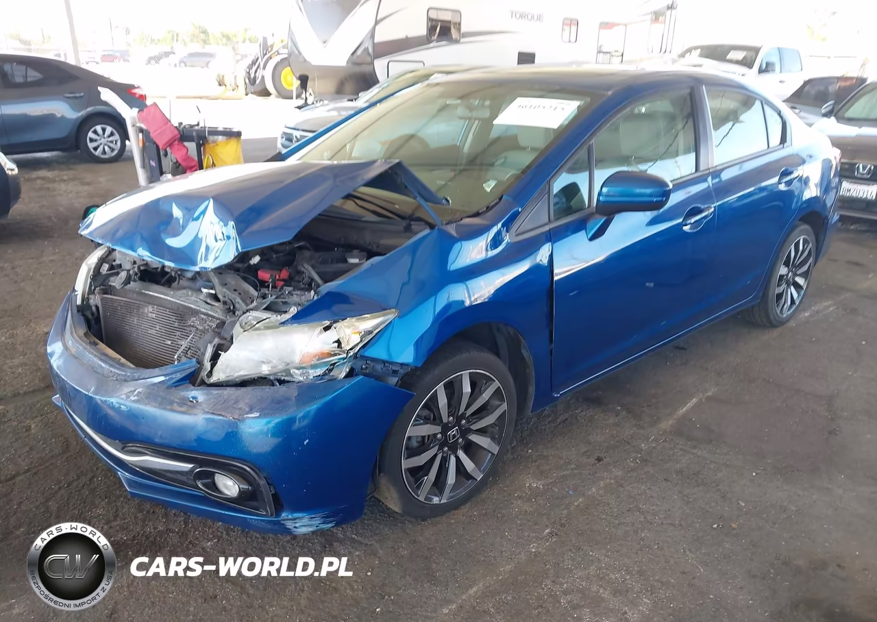 2015 Honda Civic Ex-L VIN:2HGFB2F99FH504865 - 2
