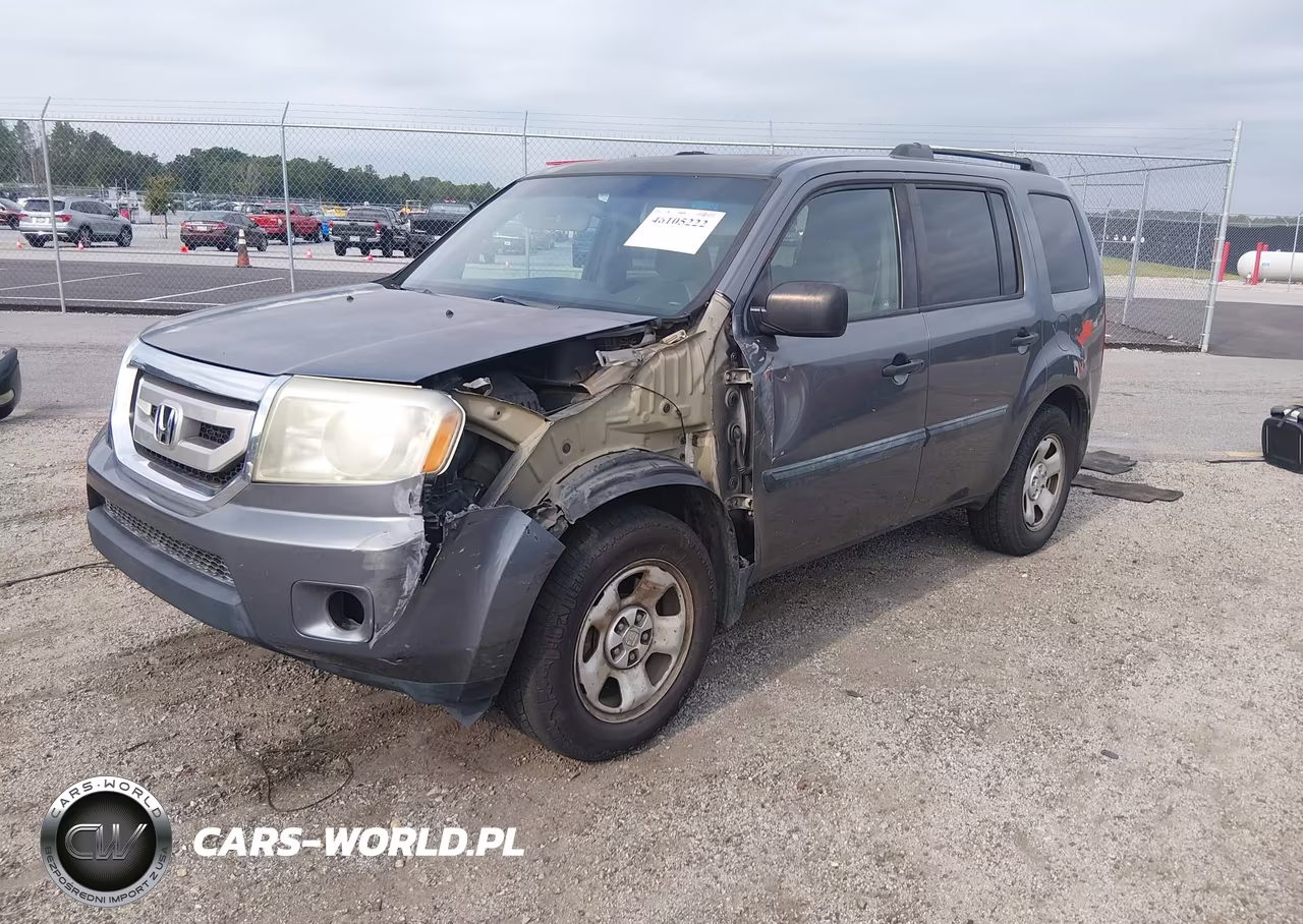 2011 Honda Pilot Lx VIN:5FNYF4H26BB094341 - 2