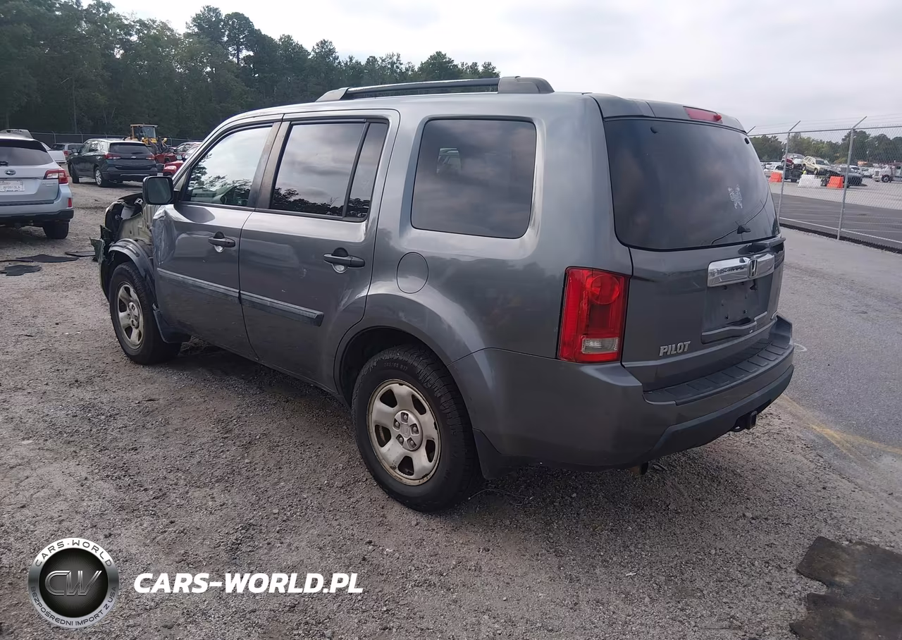 2011 Honda Pilot Lx VIN:5FNYF4H26BB094341 - 3
