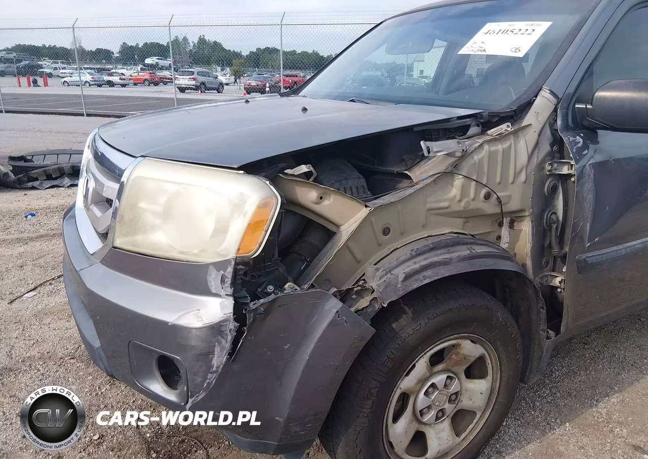 2011 Honda Pilot Lx VIN:5FNYF4H26BB094341 - 6