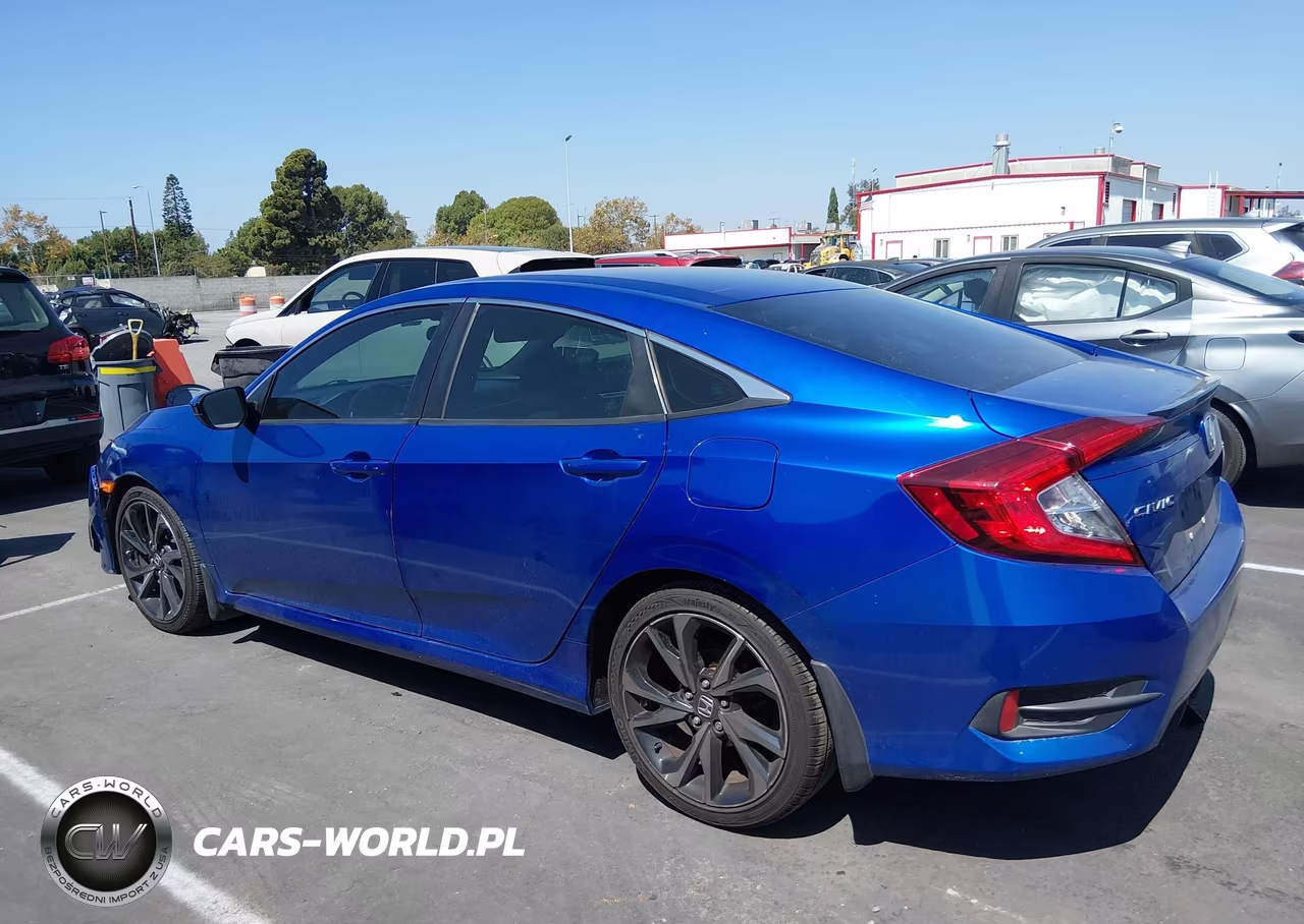 2020 Honda Civic Sport VIN:2HGFC2F8XLH550317 - 14