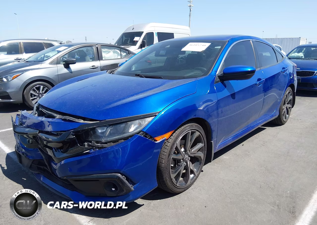 2020 Honda Civic Sport VIN:2HGFC2F8XLH550317 - 2