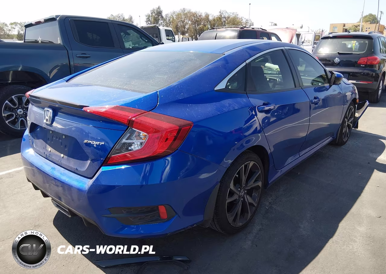 2020 Honda Civic Sport VIN:2HGFC2F8XLH550317 - 4