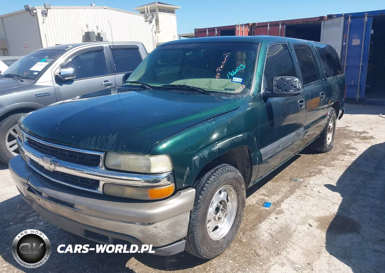 2002 Chevrolet Suburban 1500 Ls VIN:3GNEC16Z92G186023 - 2