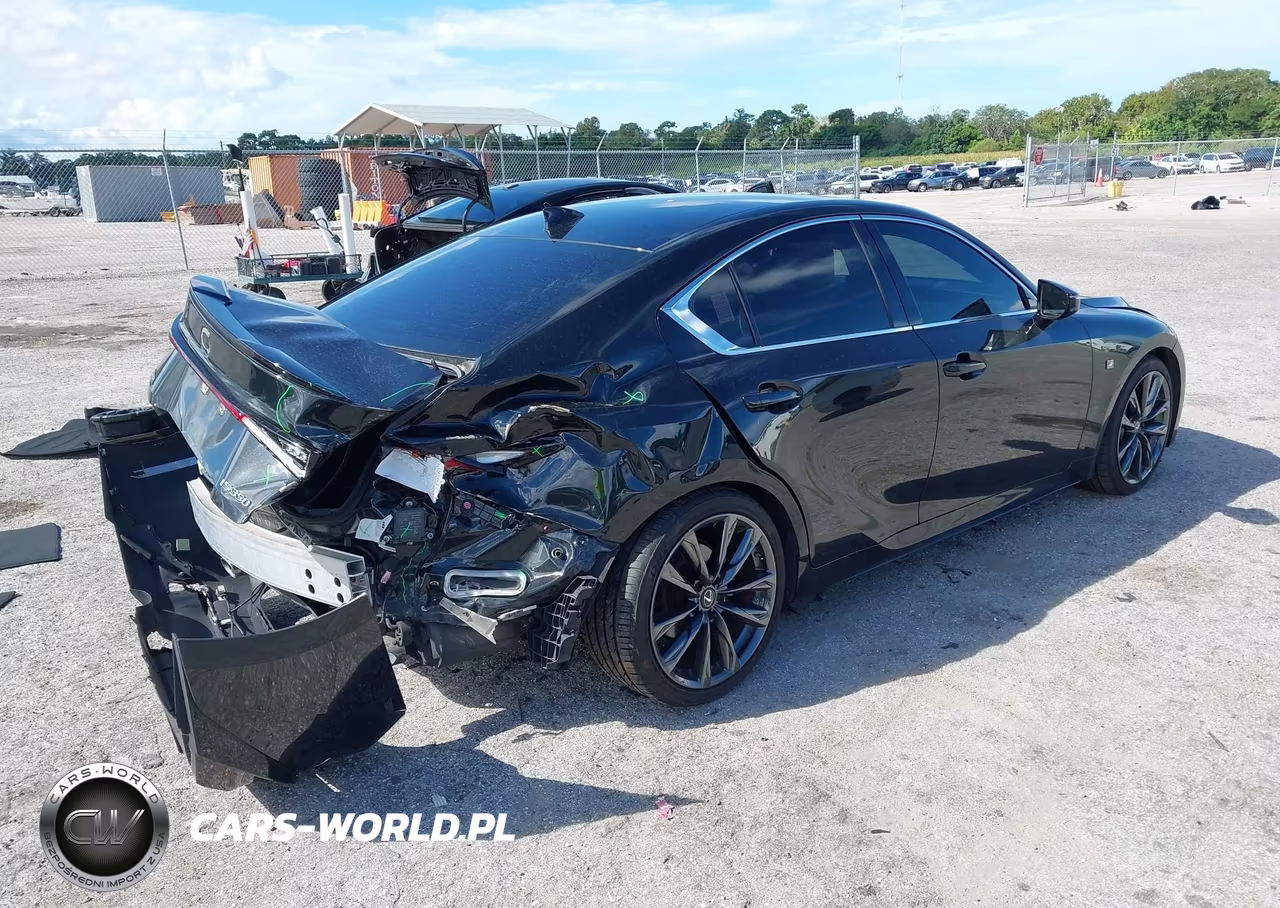 2021 Lexus Is 350 F Sport VIN:JTHGZ1B26M5040244 - 4