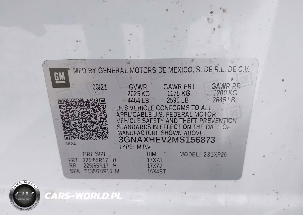 2021 Chevrolet Equinox Fwd Ls VIN:3GNAXHEV2MS156873 - 9