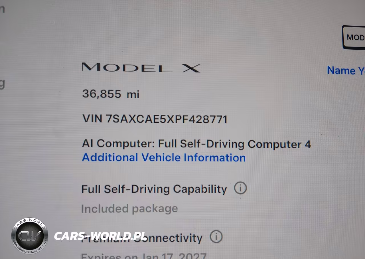 2023 Tesla Model X VIN:7SAXCAE5XPF428771 - 7