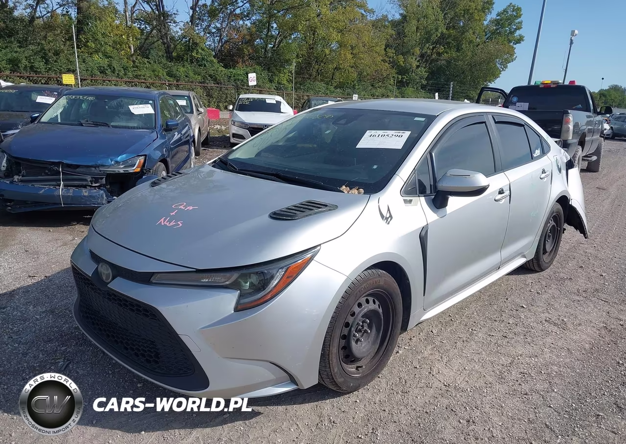 2020 Toyota Corolla Le VIN:JTDEPRAE6LJ023507 - 2