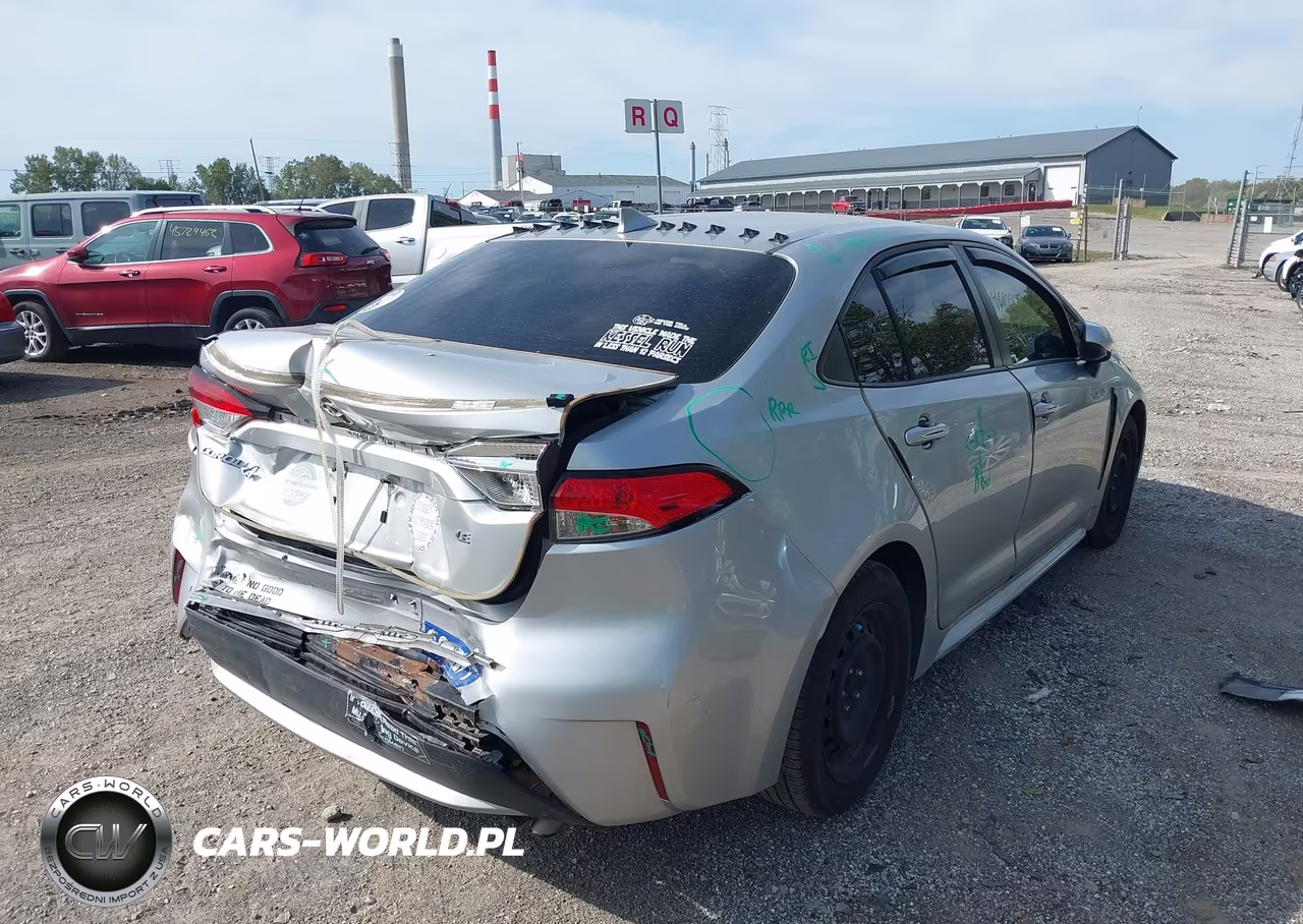 2020 Toyota Corolla Le VIN:JTDEPRAE6LJ023507 - 4