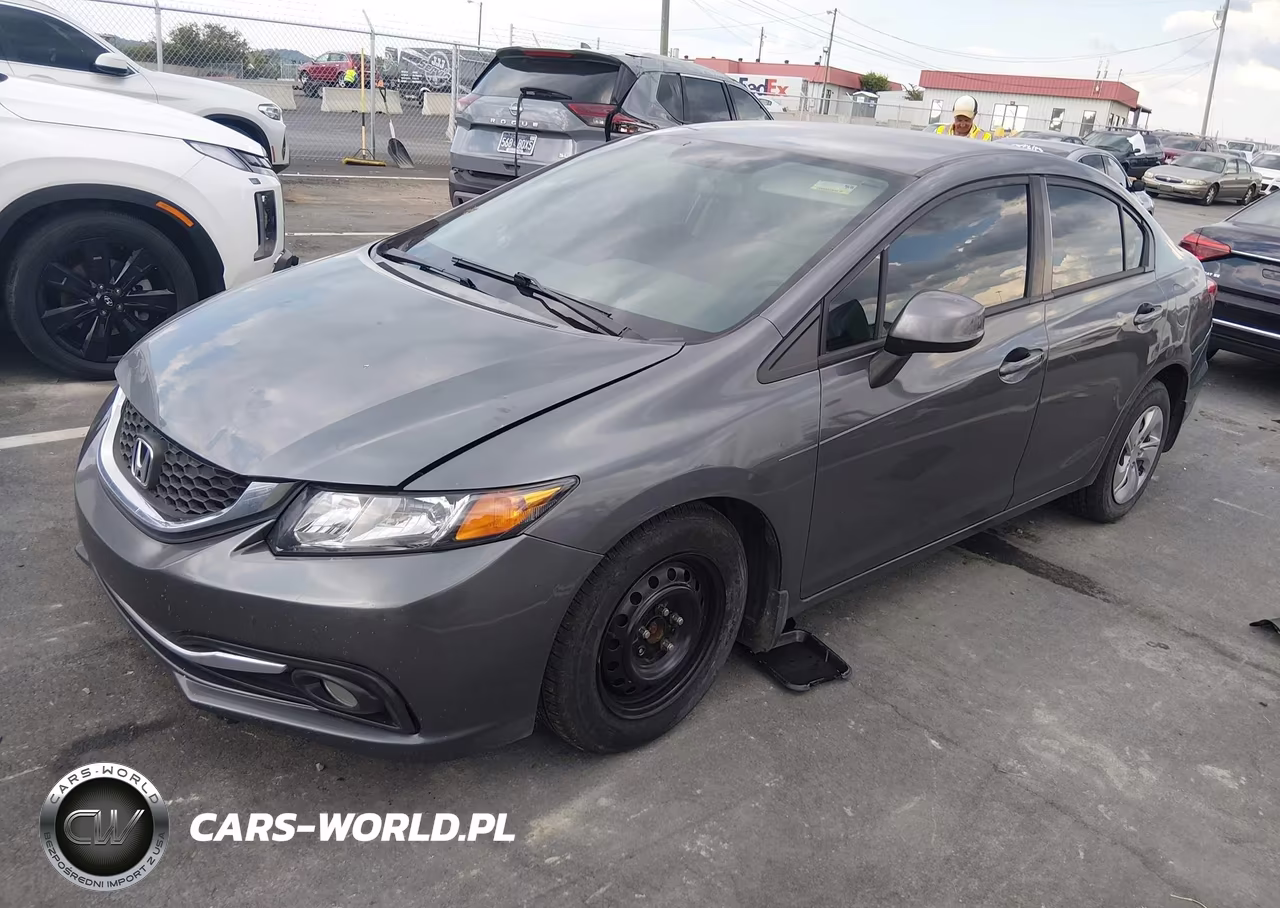 2013 Honda Civic Lx VIN:19XFB2F57DE031312 - 2