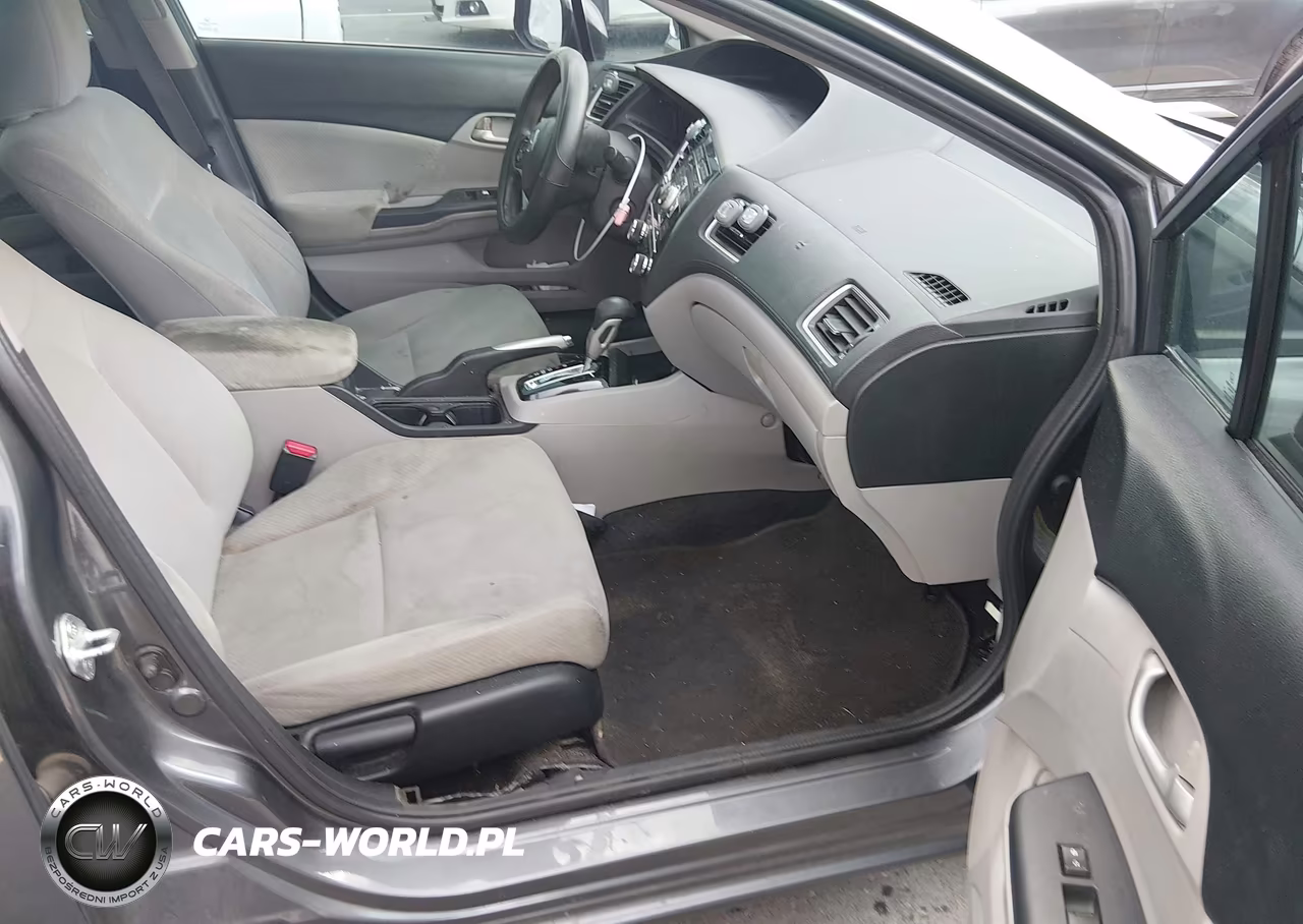 2013 Honda Civic Lx VIN:19XFB2F57DE031312 - 5
