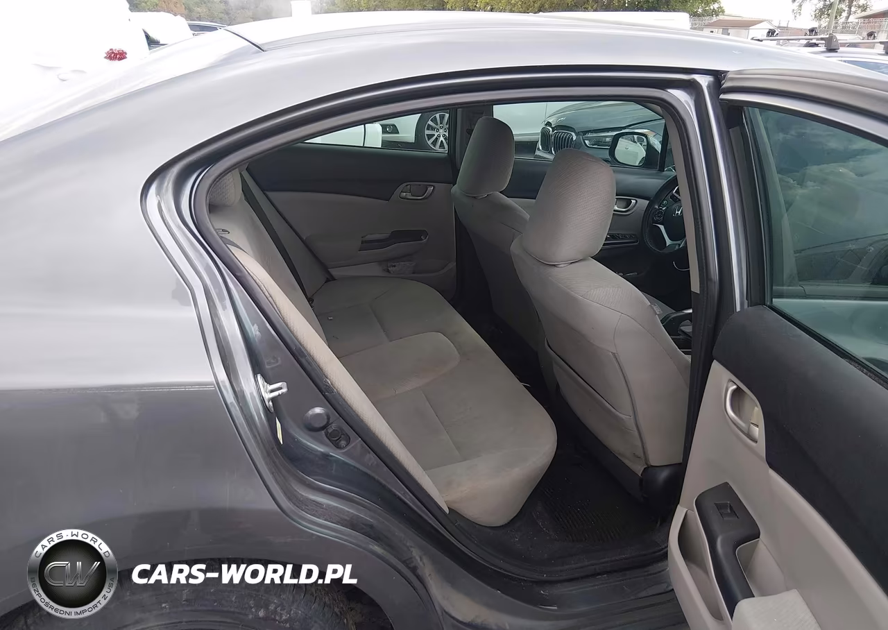 2013 Honda Civic Lx VIN:19XFB2F57DE031312 - 8