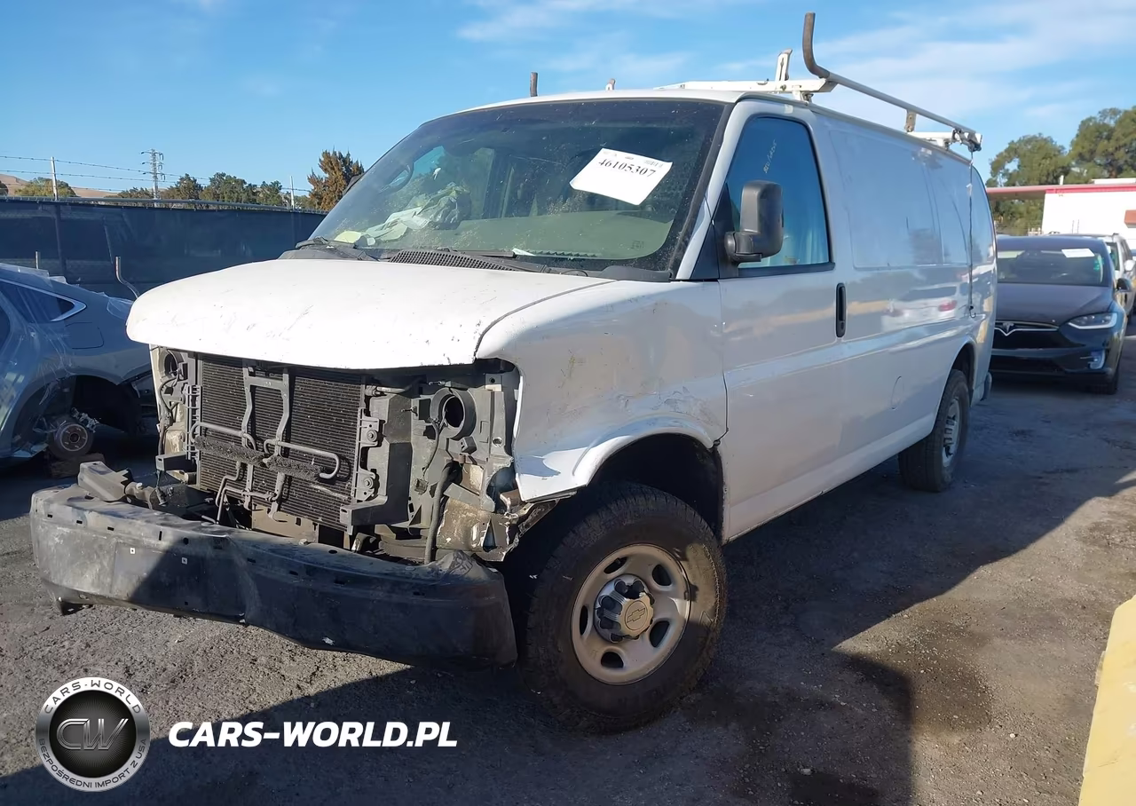 2012 Chevrolet Express 2500 Work Van VIN:1GCWGFCA7C1197292 - 2