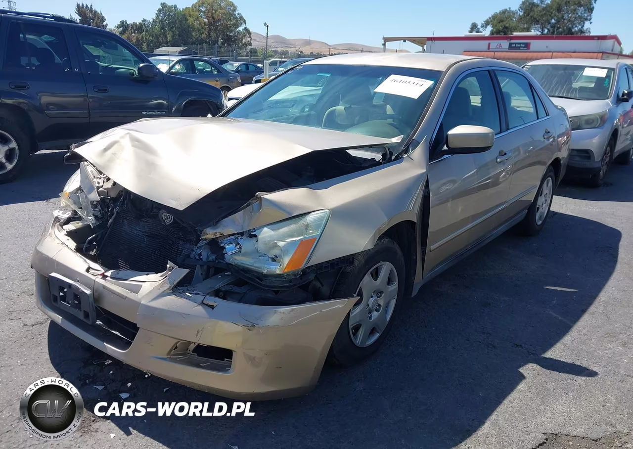 2007 Honda Accord 2.4 Lx VIN:1HGCM56487A178981 - 2