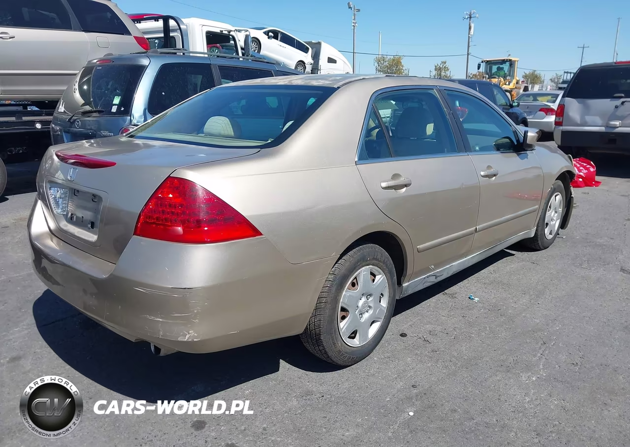 2007 Honda Accord 2.4 Lx VIN:1HGCM56487A178981 - 4
