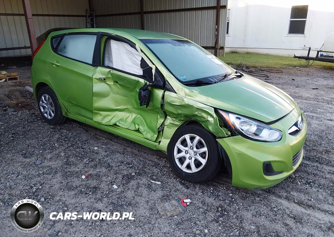 2013 Hyundai Accent Gs VIN:KMHCT5AE1DU114515 - 1