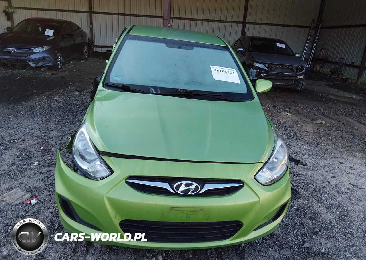 2013 Hyundai Accent Gs VIN:KMHCT5AE1DU114515 - 12