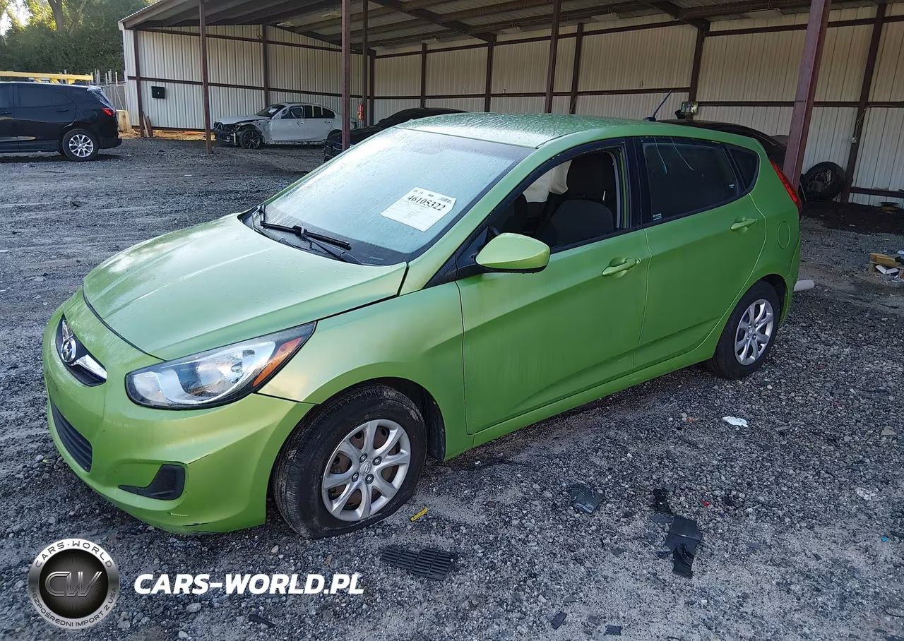 2013 Hyundai Accent Gs VIN:KMHCT5AE1DU114515 - 2