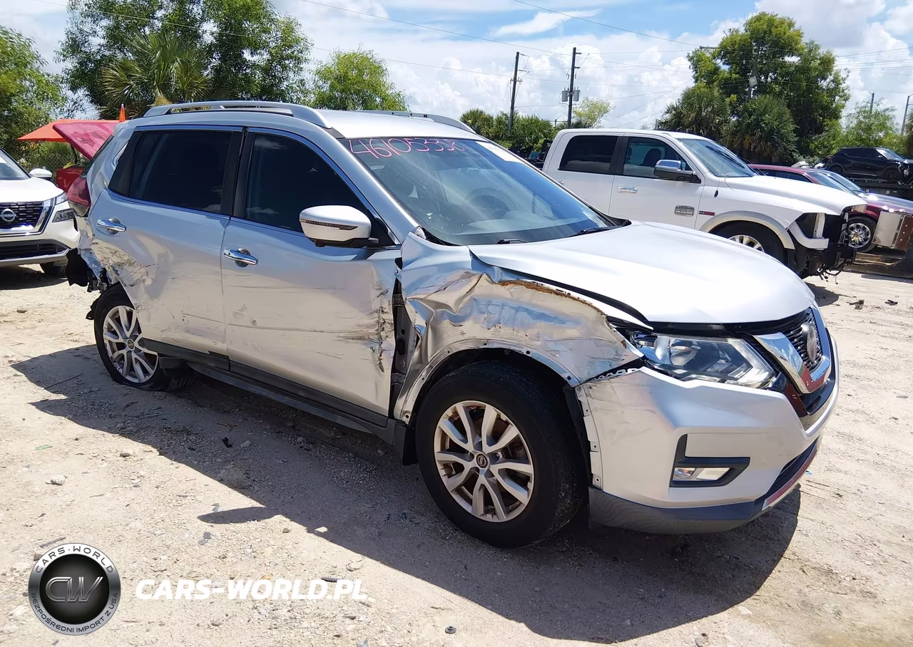 2018 Nissan Rogue Sv VIN:KNMAT2MT0JP617239 - 1