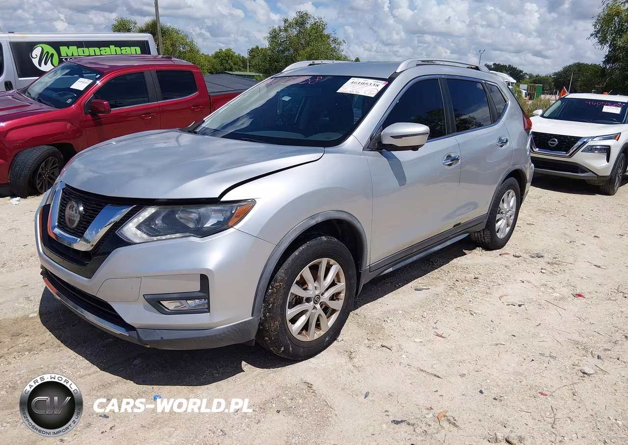2018 Nissan Rogue Sv VIN:KNMAT2MT0JP617239 - 2