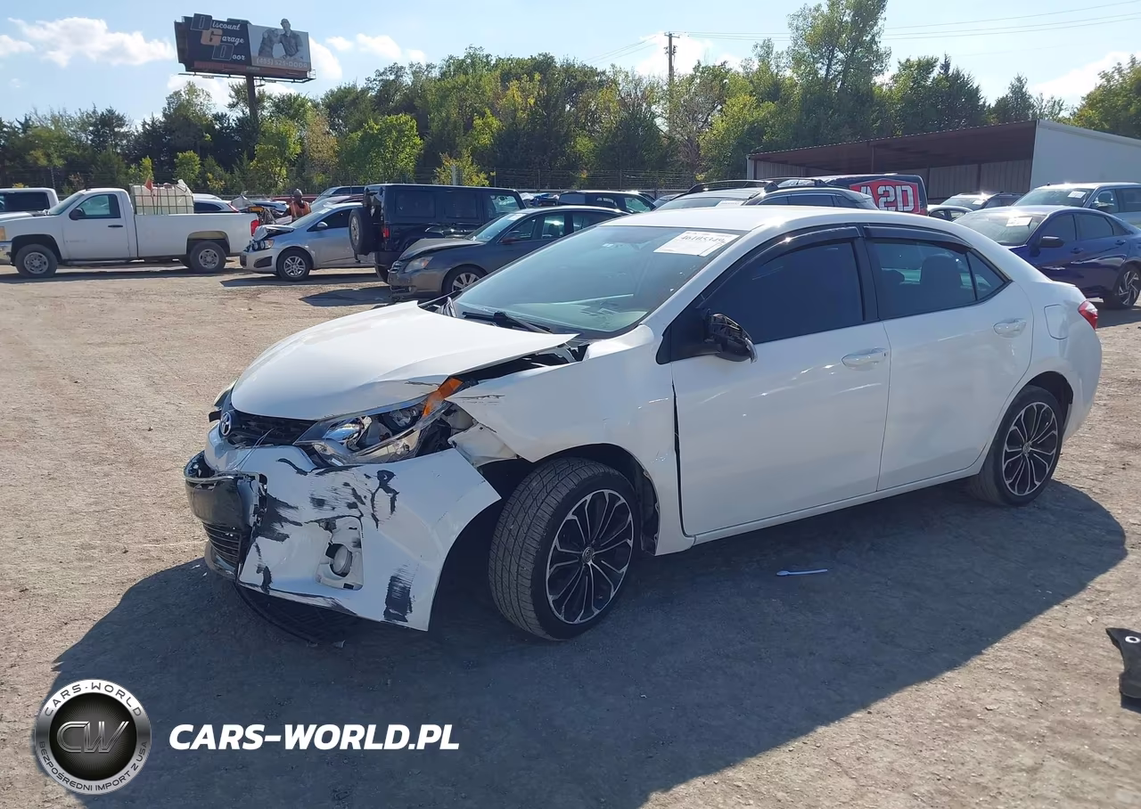 2016 Toyota Corolla S Plus VIN:5YFBURHE0GP471101 - 2