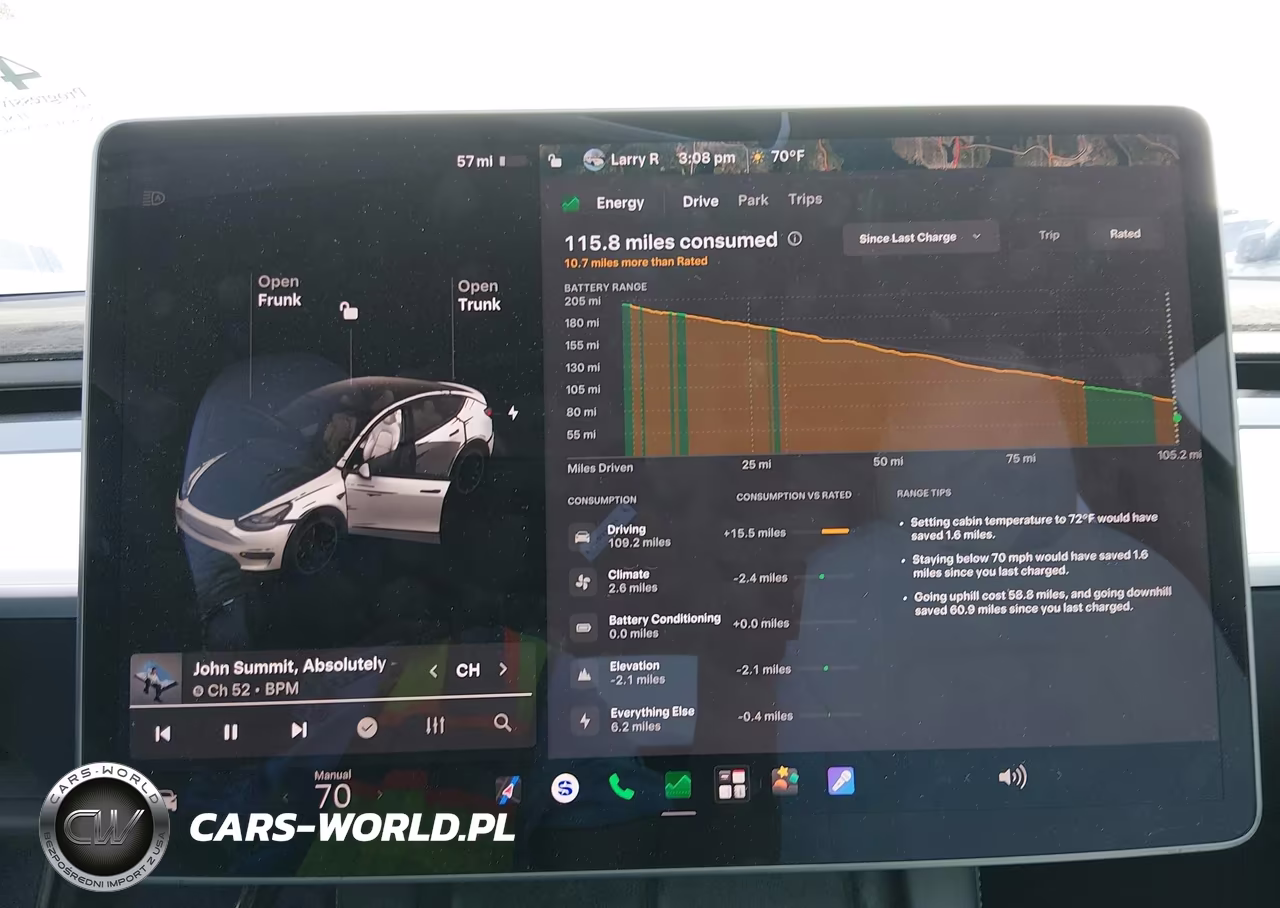 2021 Tesla Model Y Performance Dual Motor All-Wheel Drive VIN:5YJYGDEF2MF258224 - 18