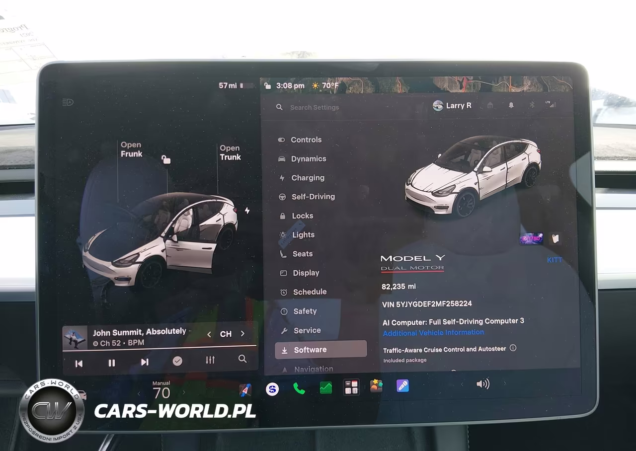 2021 Tesla Model Y Performance Dual Motor All-Wheel Drive VIN:5YJYGDEF2MF258224 - 7