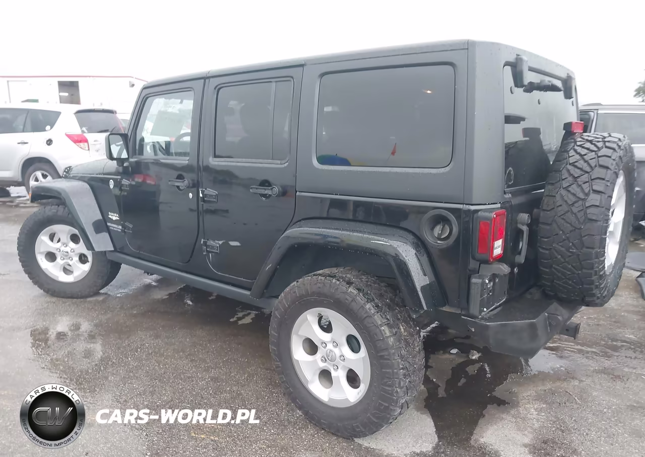2014 Jeep Wrangler Unlimited Sahara VIN:1C4BJWEG4EL163755 - 3