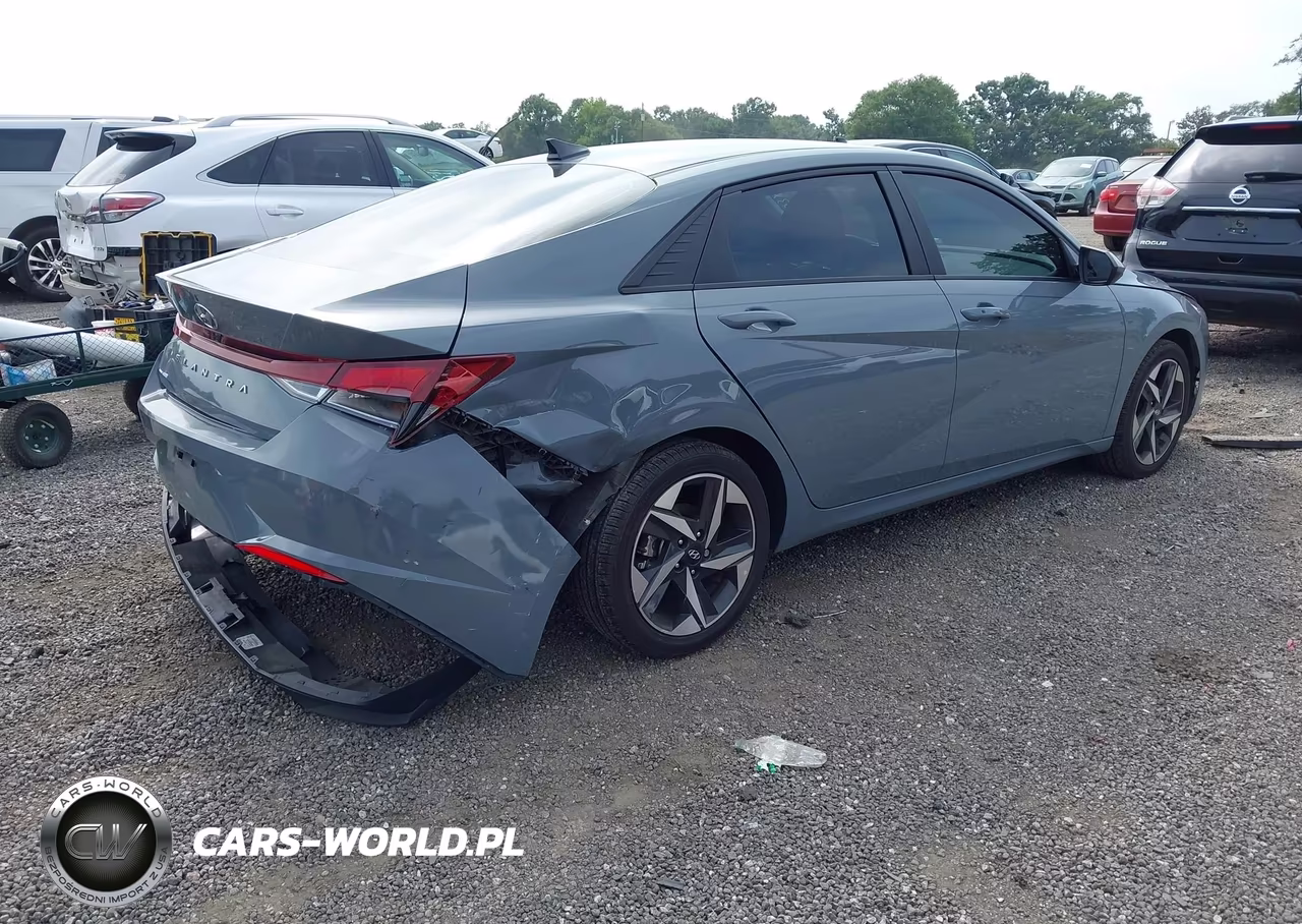 2023 Hyundai Elantra Sel VIN:KMHLS4AG7PU411212 - 4