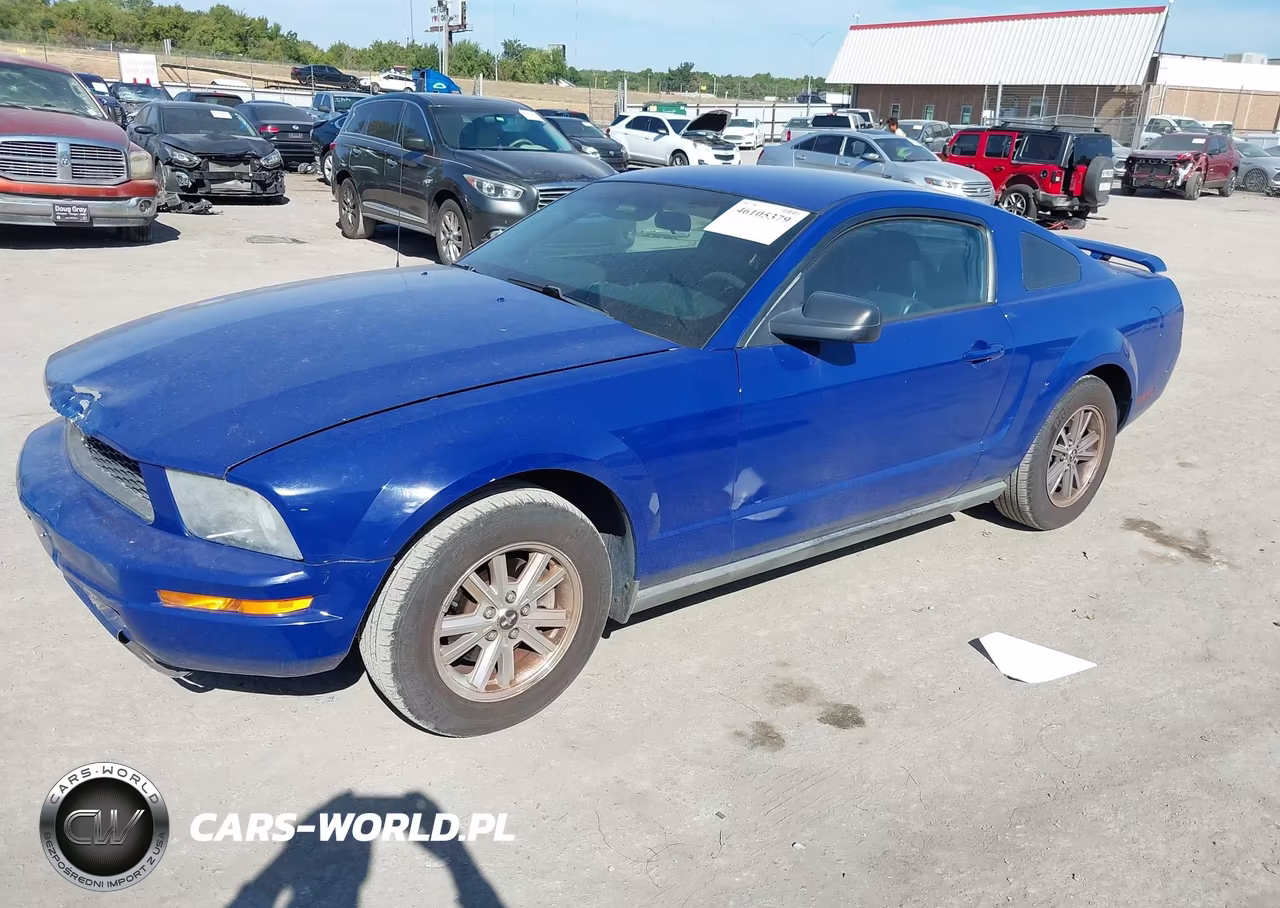 2007 Ford Mustang V6 Deluxe-V6 Premium VIN:1ZVFT80N575329444 - 2