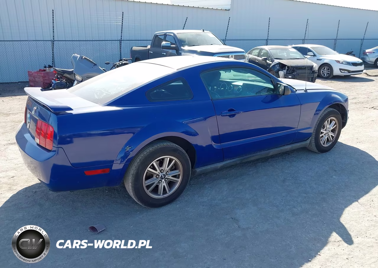 2007 Ford Mustang V6 Deluxe-V6 Premium VIN:1ZVFT80N575329444 - 4