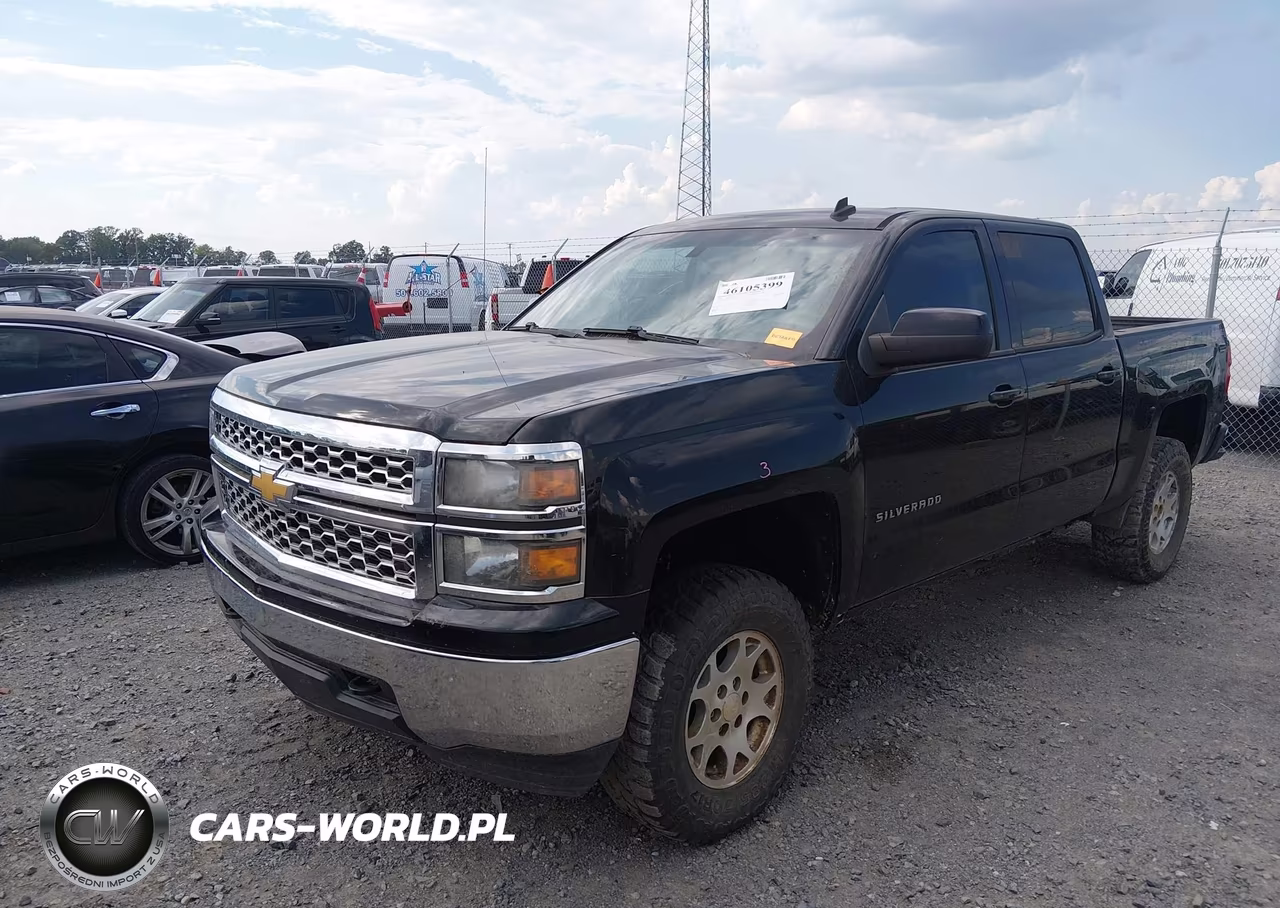 2014 Chevrolet Silverado 1500 1Lt VIN:3GCUKREC3EG267199 - 2