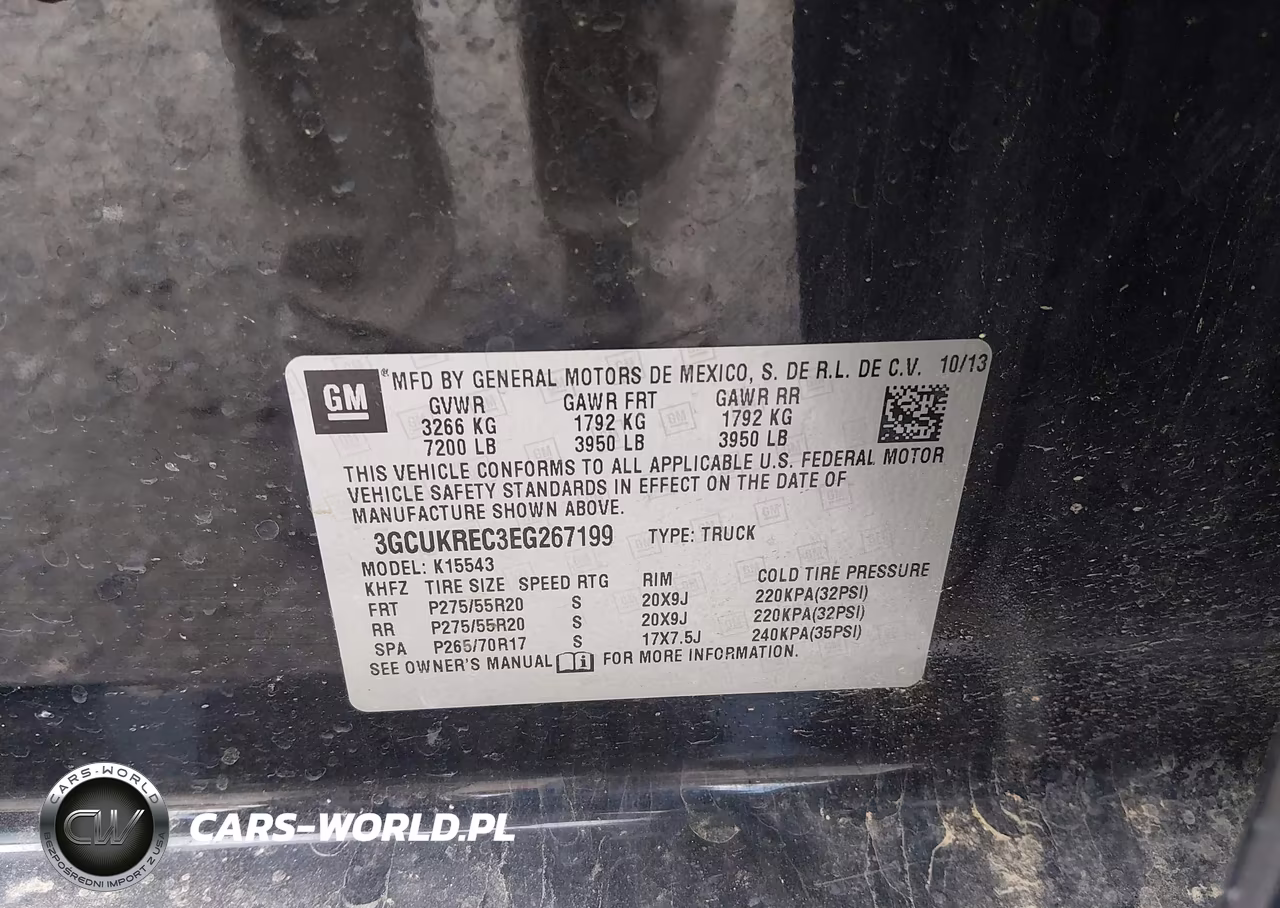 2014 Chevrolet Silverado 1500 1Lt VIN:3GCUKREC3EG267199 - 9