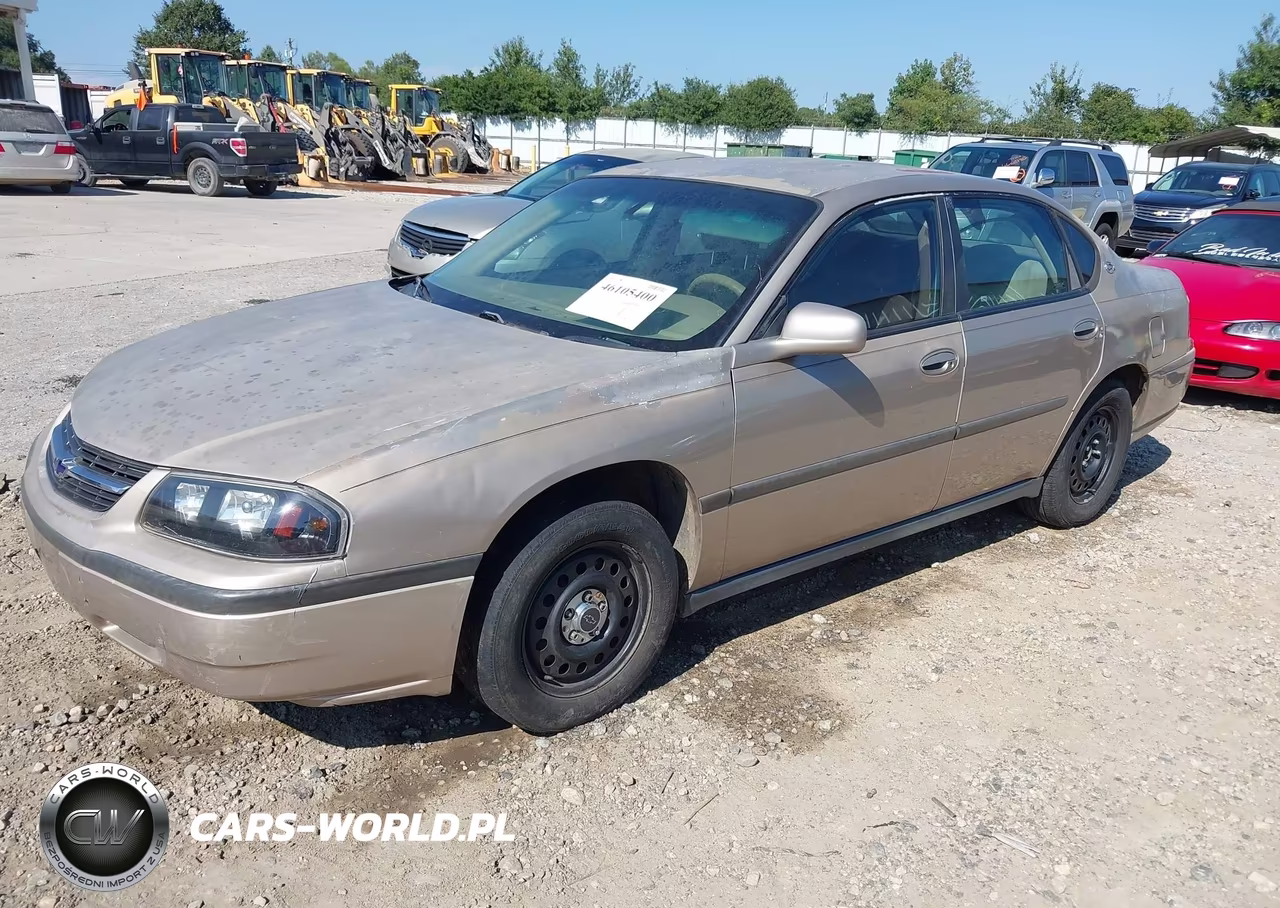 2001 Chevrolet Impala VIN:2G1WF52E619239647 - 2