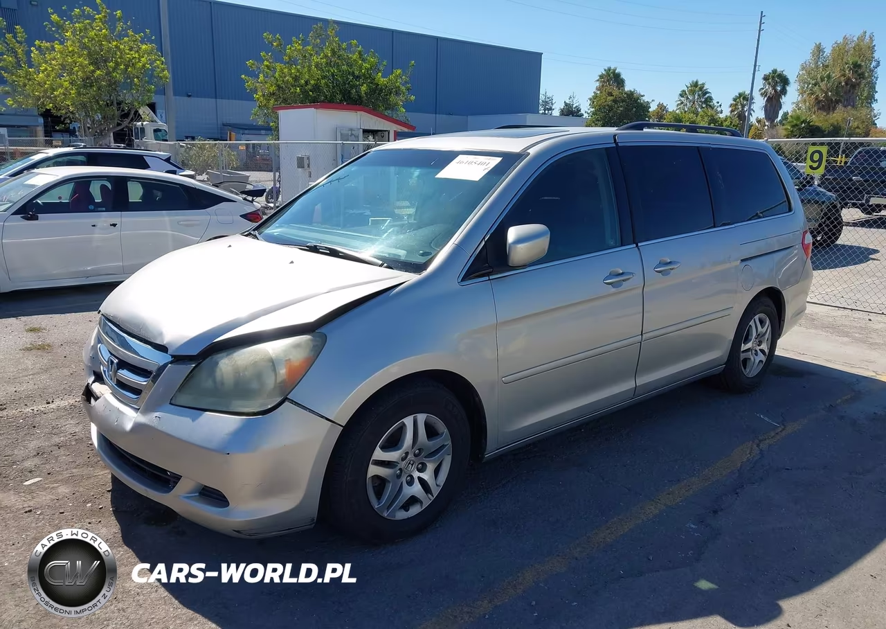 2006 Honda Odyssey Ex-L VIN:5FNRL38756B431137 - 2