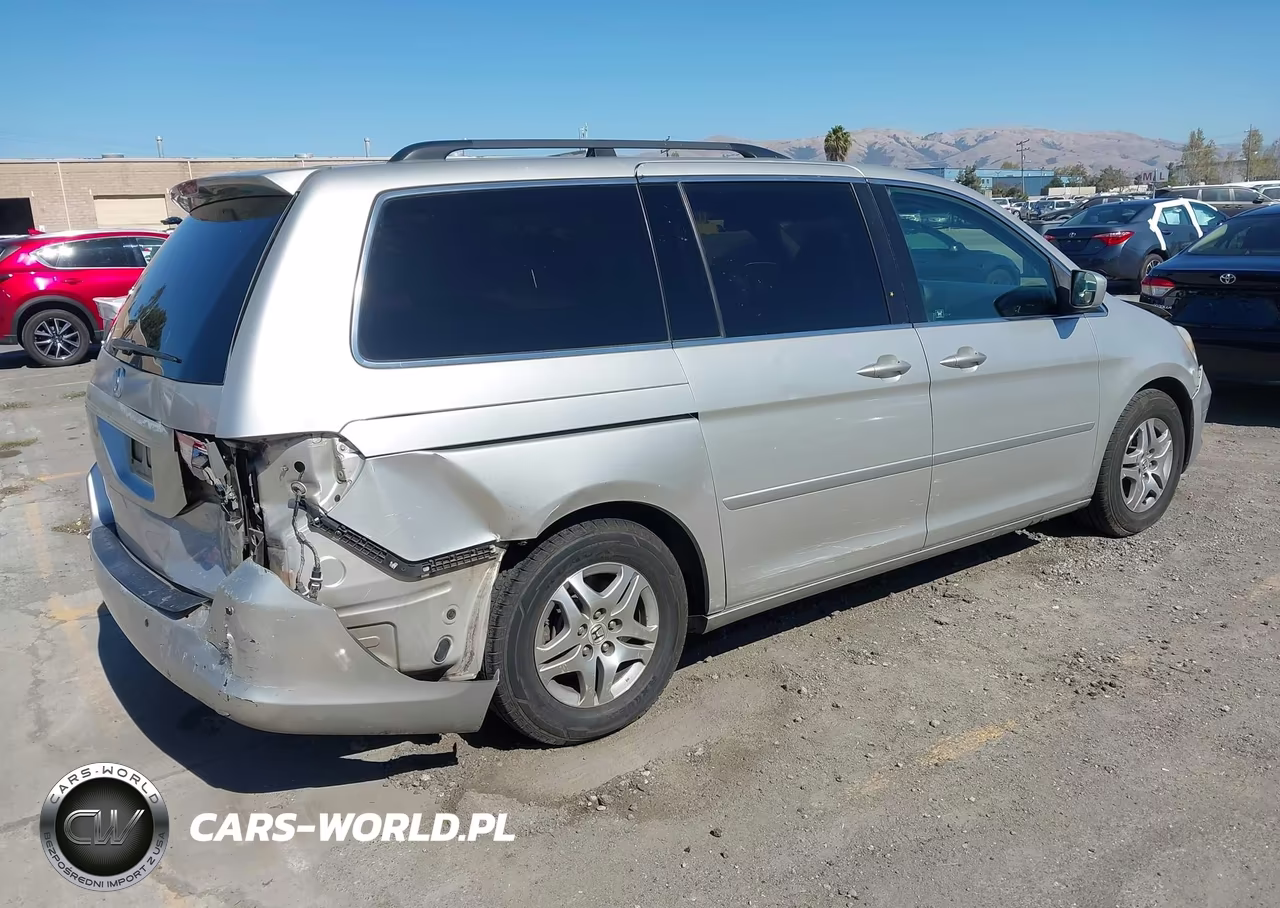 2006 Honda Odyssey Ex-L VIN:5FNRL38756B431137 - 4