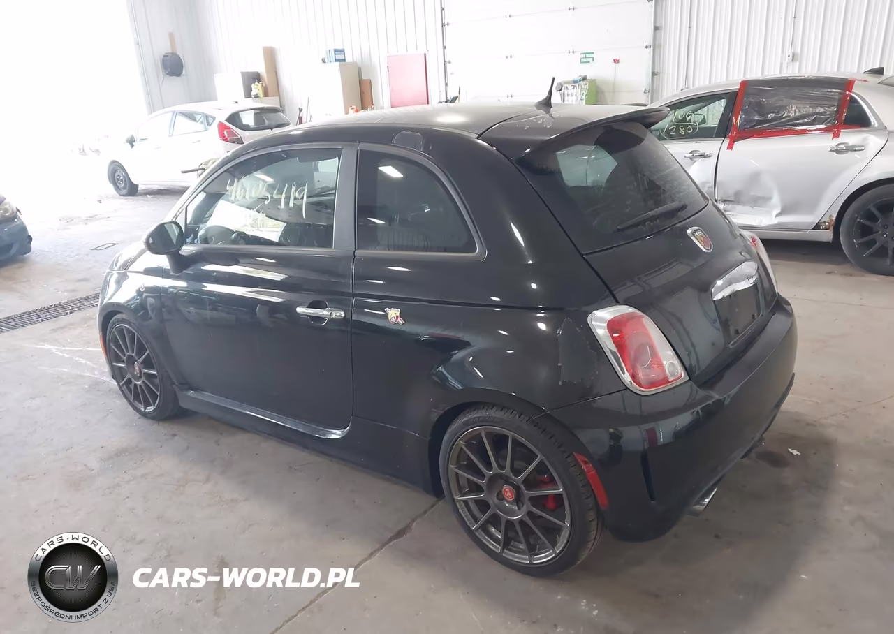 2012 Fiat 500 Abarth VIN:3C3CFFFH6CT380601 - 3