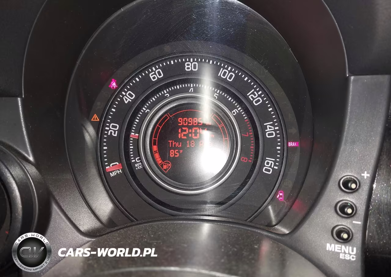 2012 Fiat 500 Abarth VIN:3C3CFFFH6CT380601 - 7