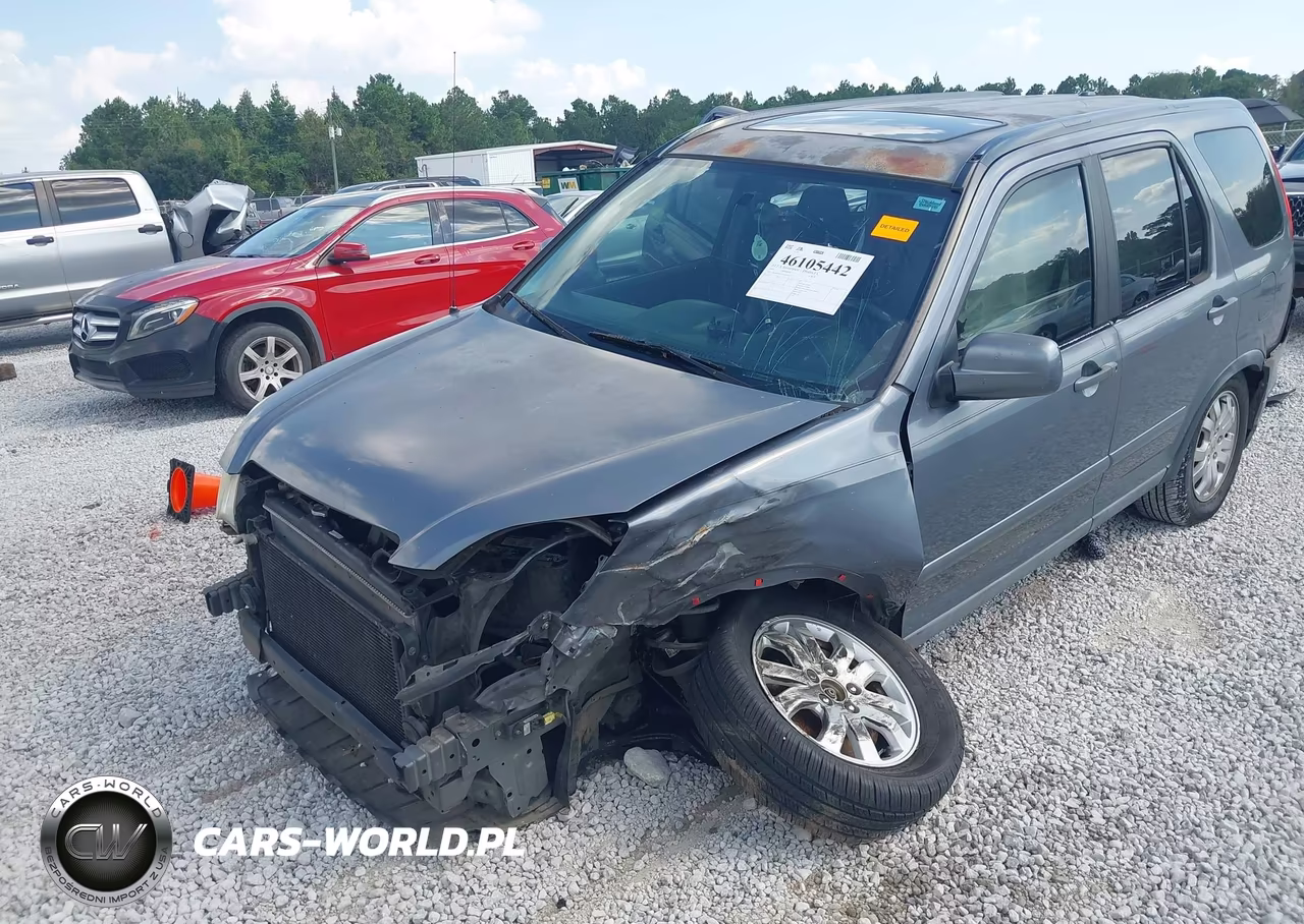 2005 Honda Cr-V Se VIN:SHSRD78915U301563 - 2