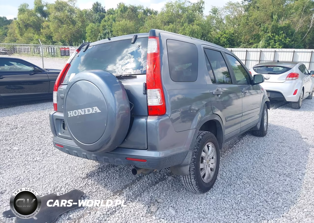 2005 Honda Cr-V Se VIN:SHSRD78915U301563 - 4