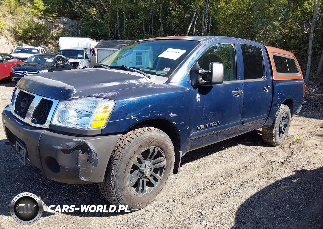 2007 Nissan Titan Se VIN:1N6AA07B07N221309 - 2